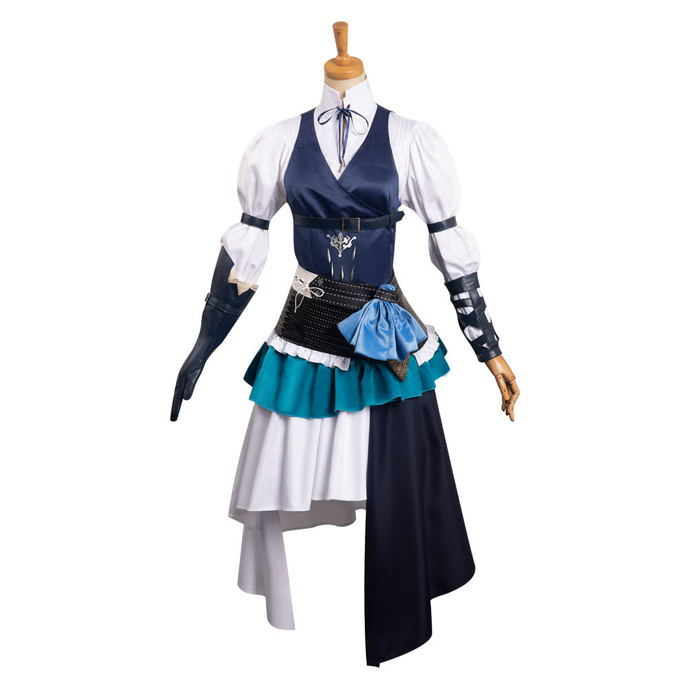 Jill Warrick Final Fantasy16 FF16 Costume Cosplay Halloween Carnival Party Disguise Outfits