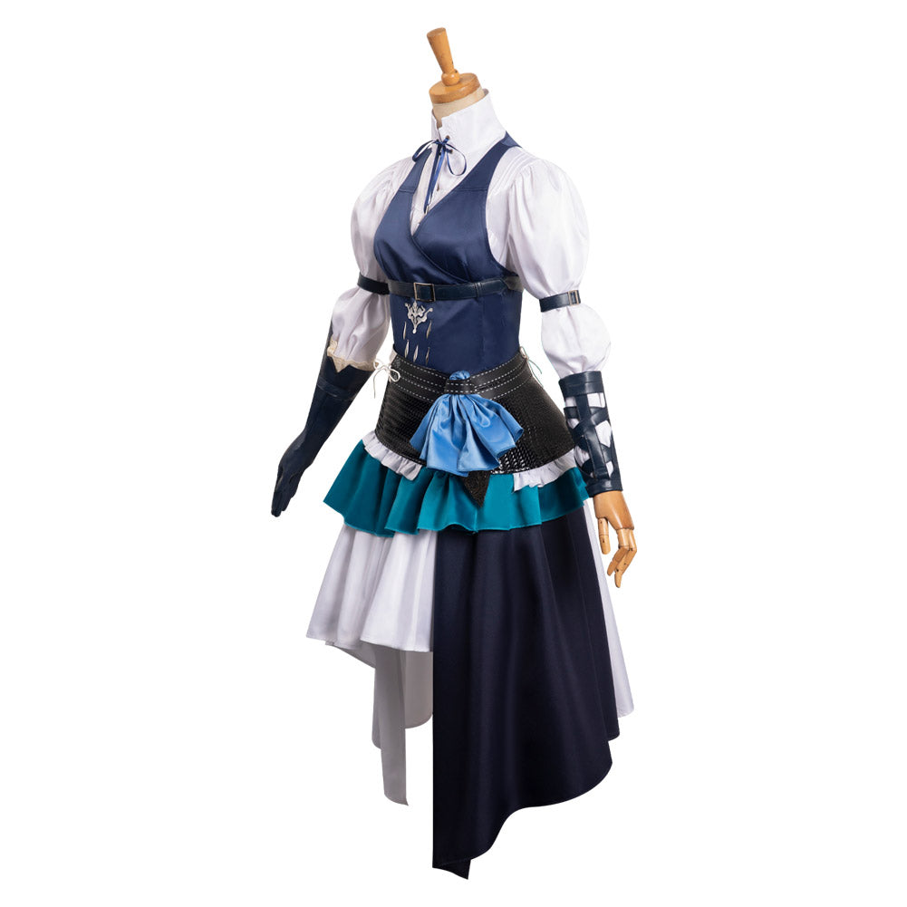 Jill Warrick Final Fantasy16 FF16 Costume Cosplay Halloween Carnival Party Disguise Outfits