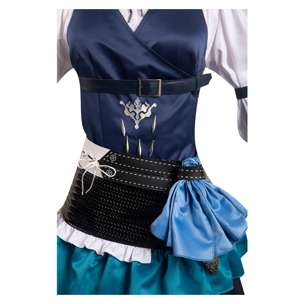 Jill Warrick Final Fantasy16 FF16 Costume Cosplay Halloween Carnival Party Disguise Outfits