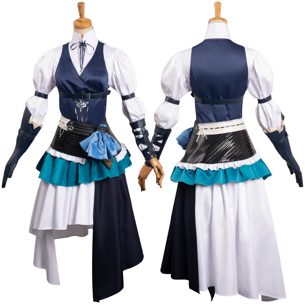 Jill Warrick Final Fantasy16 FF16 Costume Cosplay Halloween Carnival Party Disguise Outfits