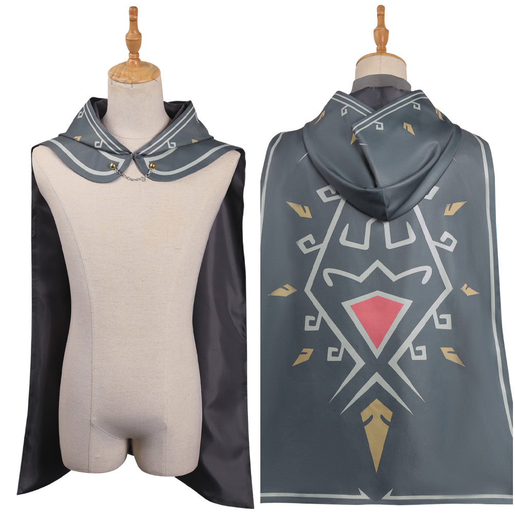 Link Cape The Legend of Zelda: Tears of the Kingdom Cosplay Costume Halloween Carnival Party Outfits