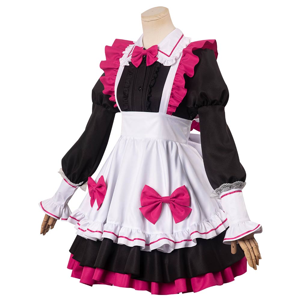 Hoshino Ruby Maid dress cosplay OSHI NO KO Cosplay Costume Outfits Halloween Carnival Party Suit