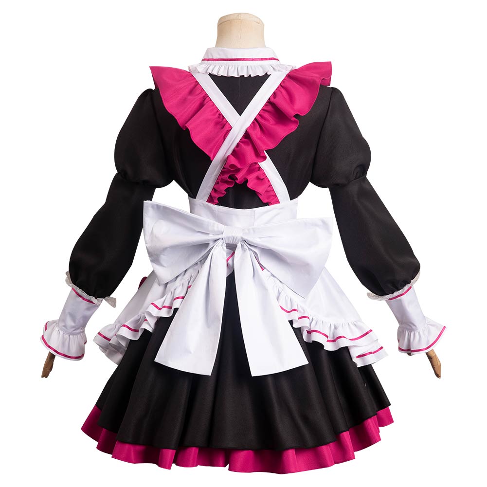 Hoshino Ruby Maid dress cosplay OSHI NO KO Cosplay Costume Outfits Halloween Carnival Party Suit