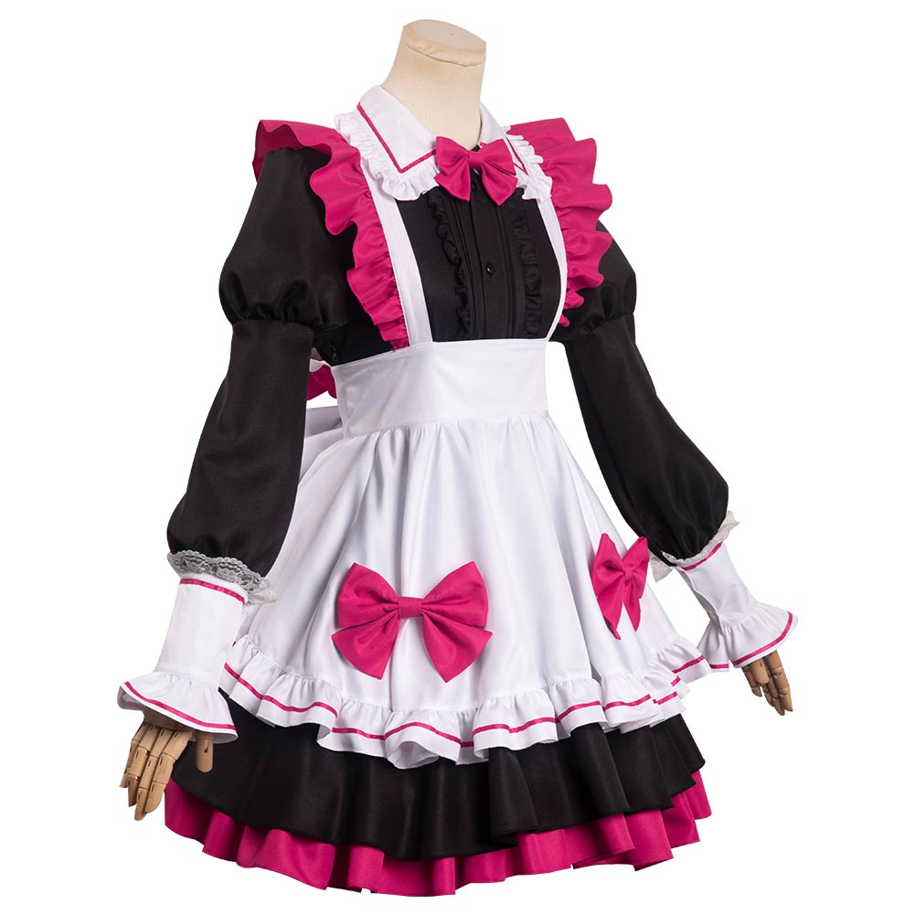 Hoshino Ruby Maid dress cosplay OSHI NO KO Cosplay Costume Outfits Halloween Carnival Party Suit