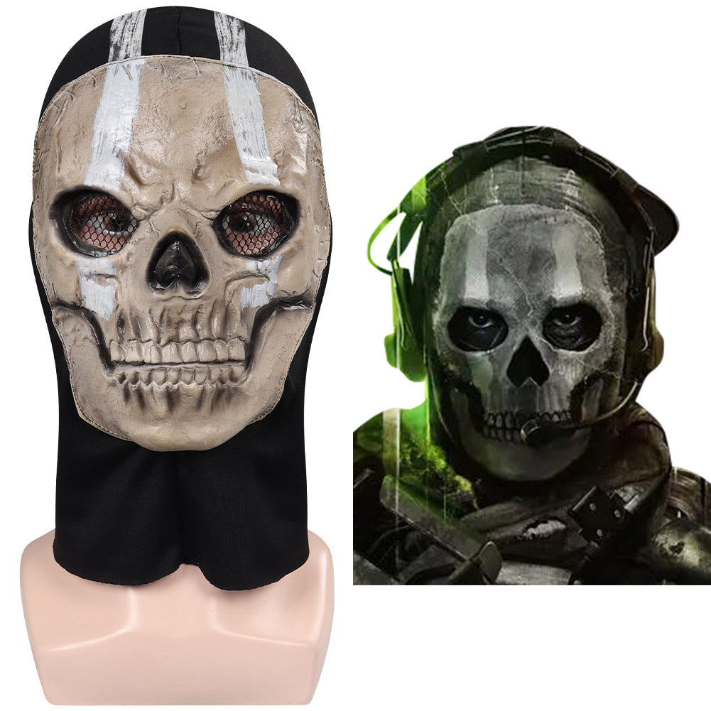 Call Of Duty: Modern Warfare II Mask Cosplay Latex Masks Helmet Masquerade Halloween Party Costume Props