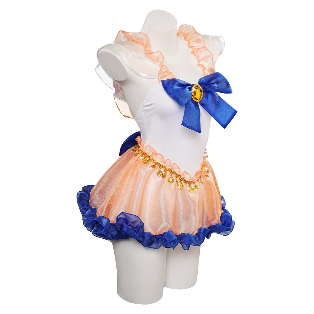 Aino Minako Swimsuit Sailor Moon Aino Onepiece Swimwear Cosplay Costume Halloween Carnival Outfits