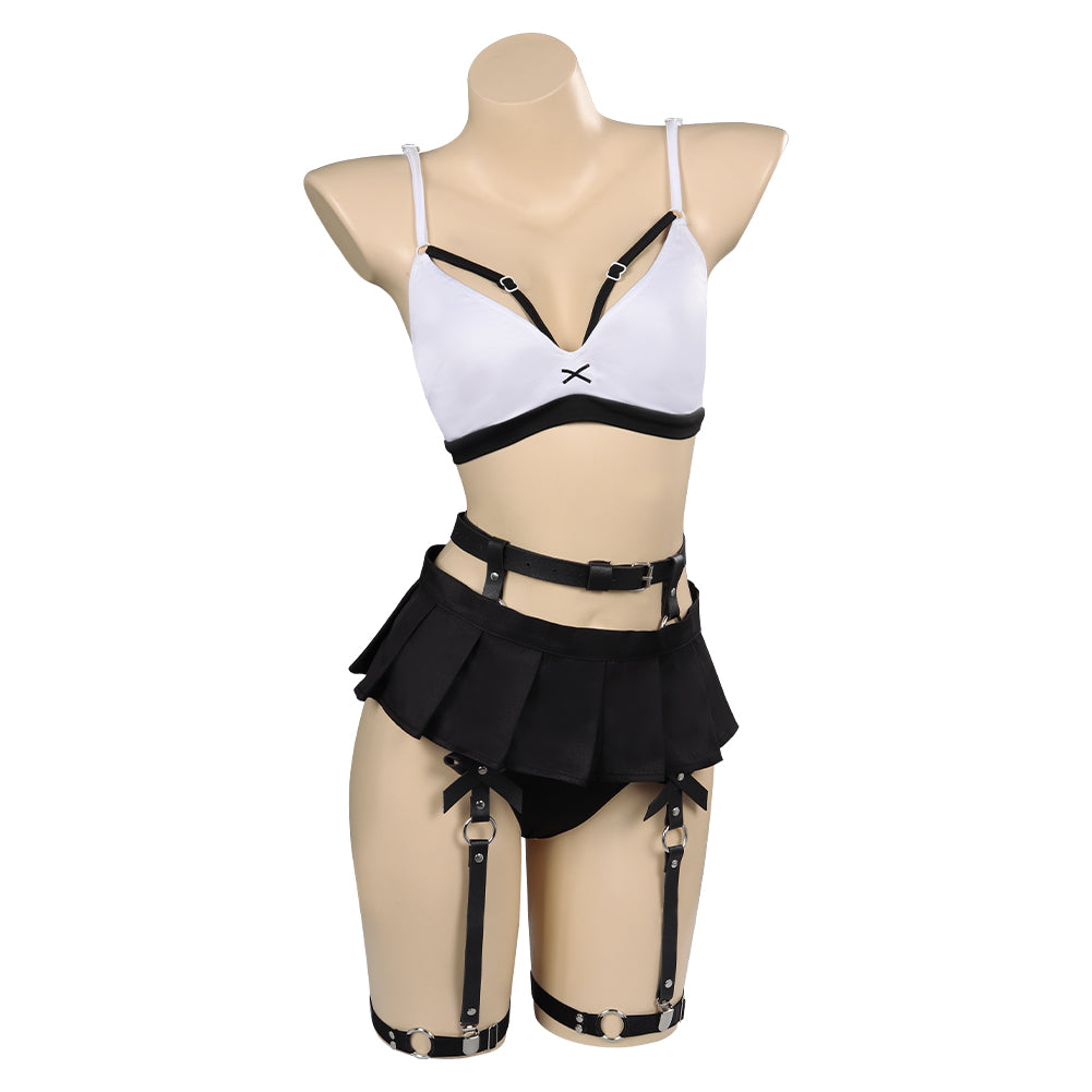 Final Fantasy Tifa Lockhart SEXY Outfits Cosplay Costume Halloween Carnival Party Outfits