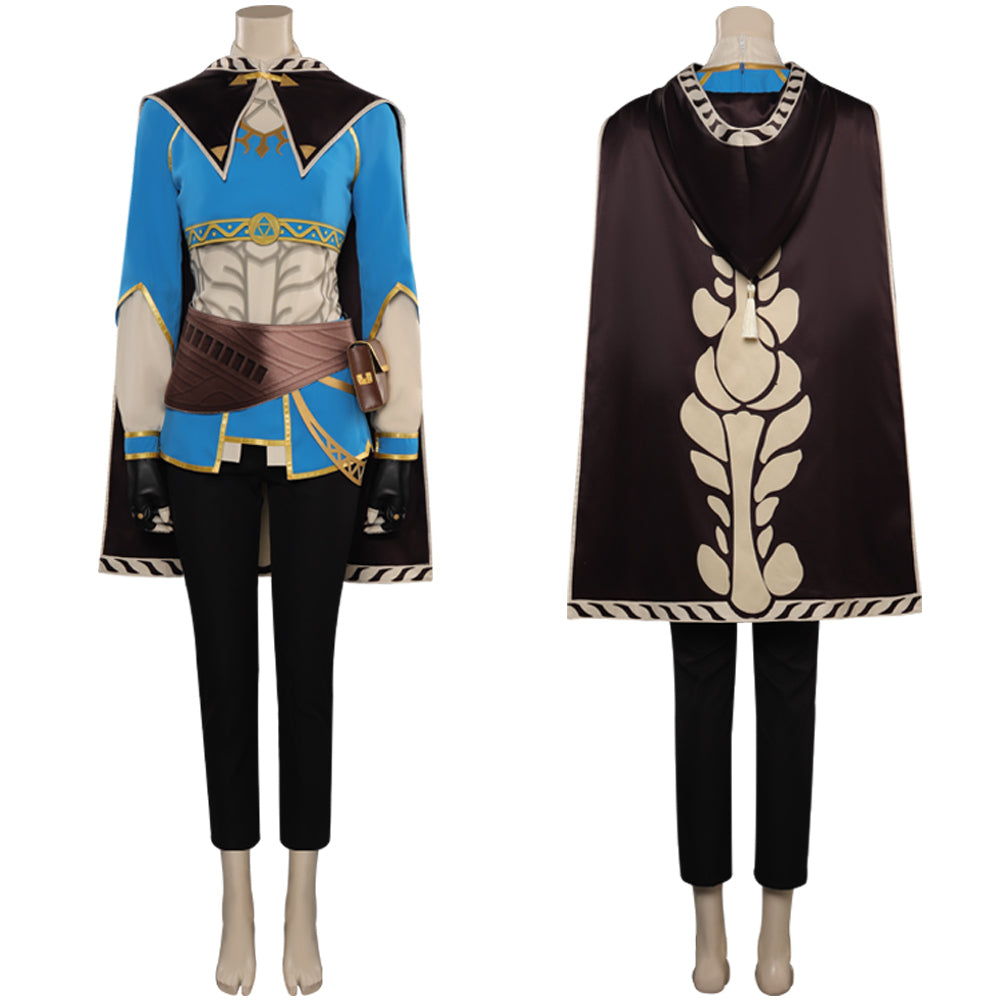 The Legend of Zelda: Tears of the Kingdom Princess Zelda Cosplay Costume Outfits Halloween Carnival Party Suit 