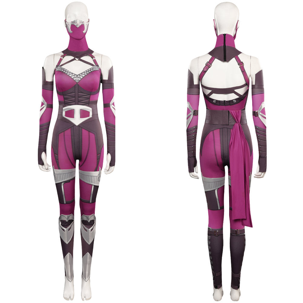 Mortal Kombat Milenna MK Cosplay Costume Halloween Carnival Party OuTfits