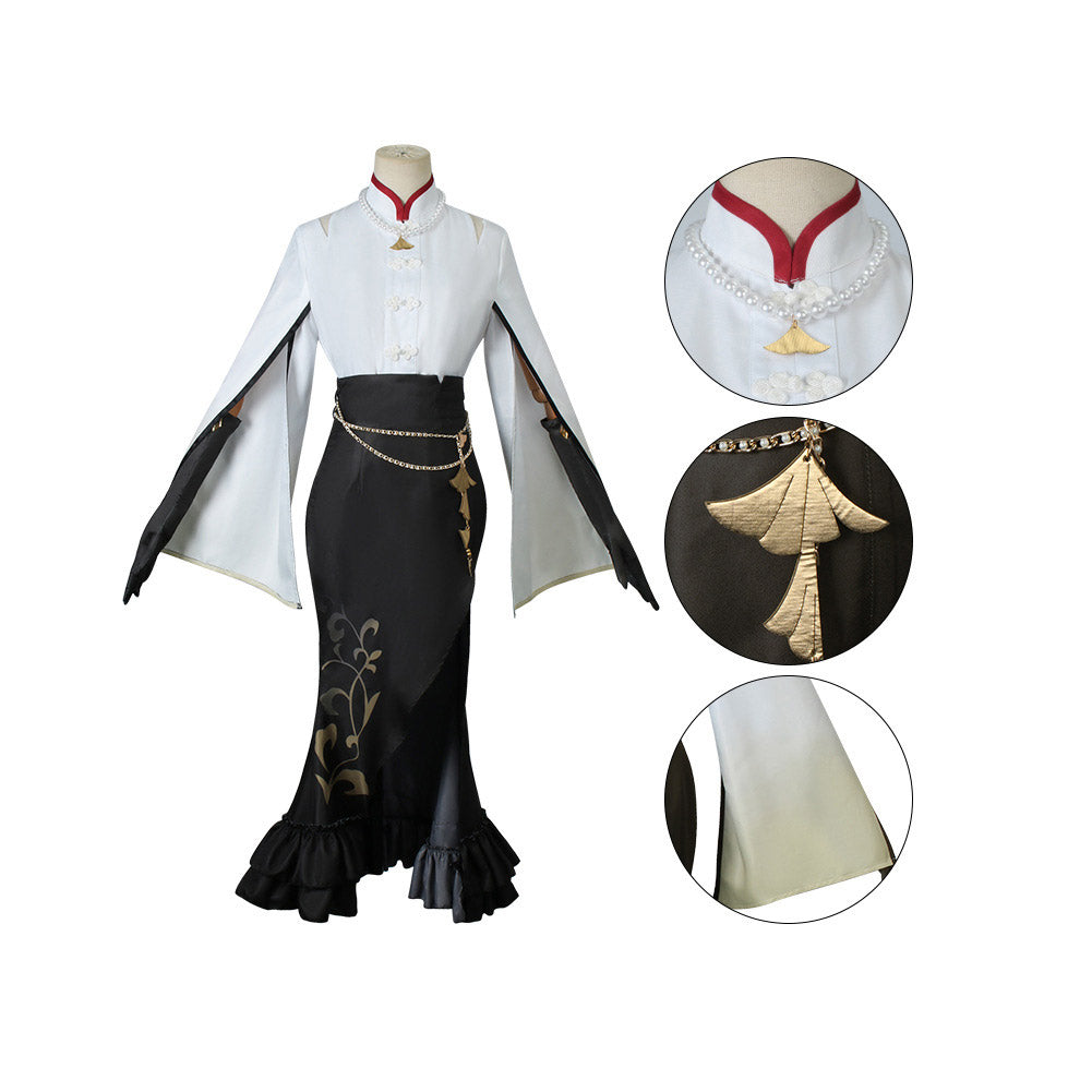 Genshin Impact Ningguang Cosplay Costume Outfits Halloween Carnival Suit