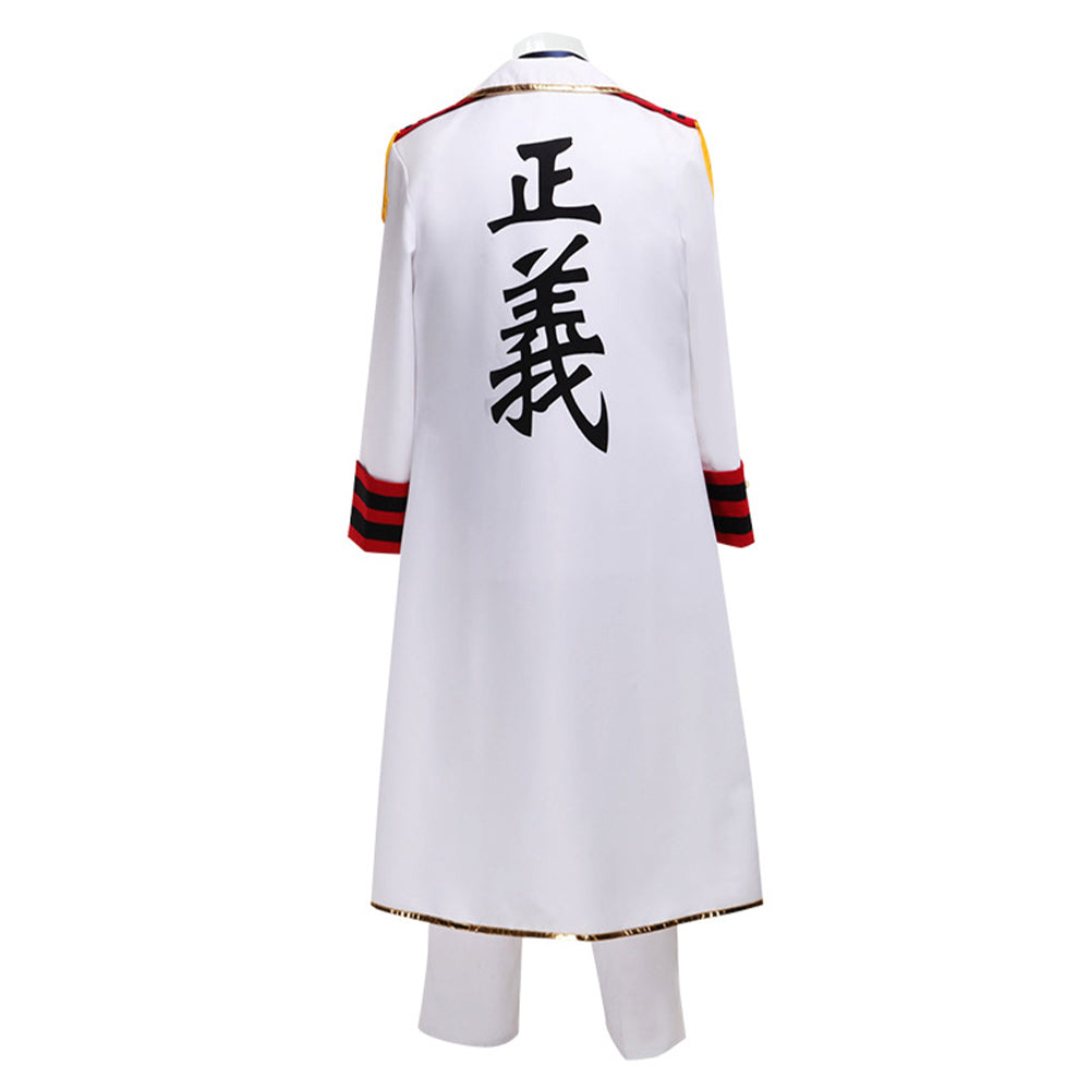 One Piece Monkey D Garp Cosplay Costume Halloween Carnival Disguise Suit