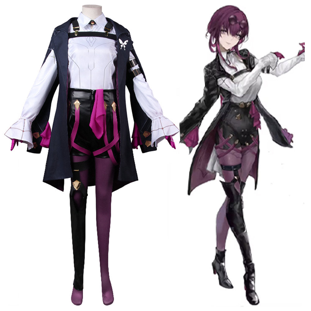 Honkai: Star Rail Kafka Cosplay Costume Outfits Halloween Carnival Party Disguise Suit