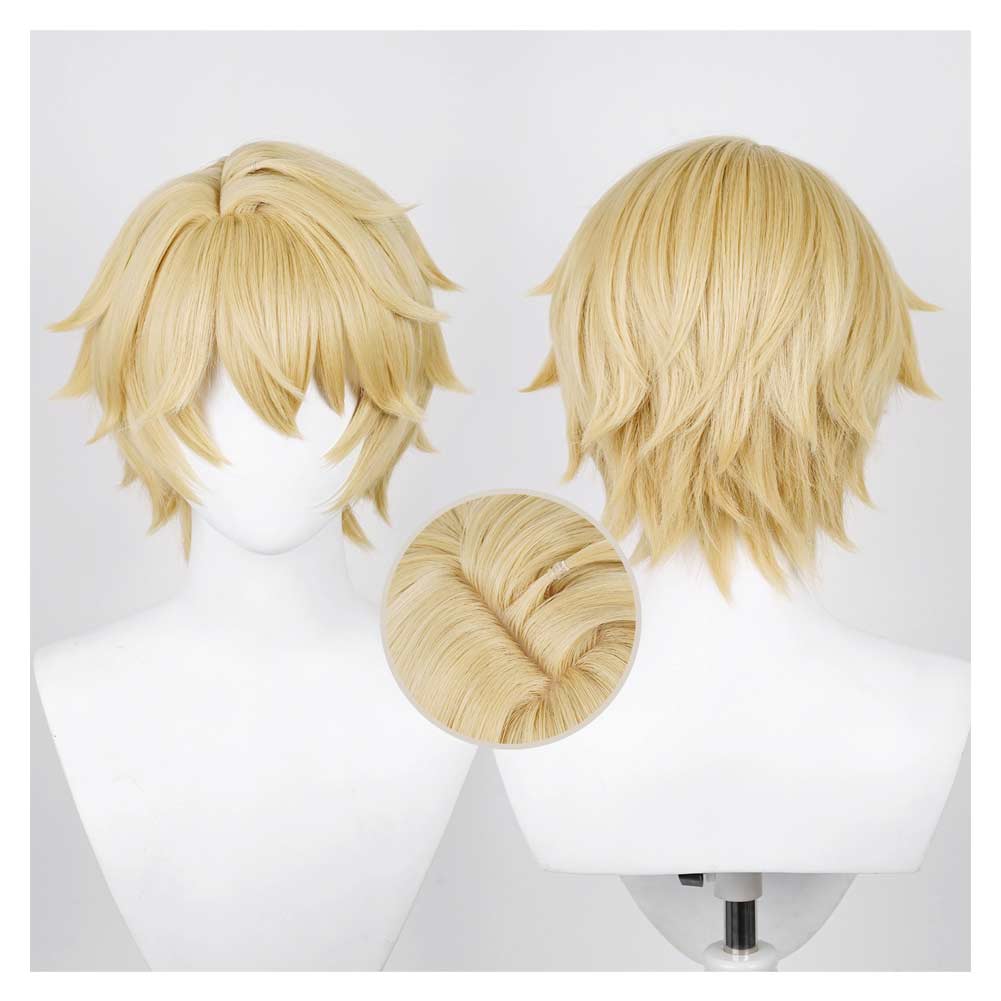 Honkai: Star Rail Gepard Cosplay Wig Heat Resistant Synthetic Hair Carnival Halloween Party Props