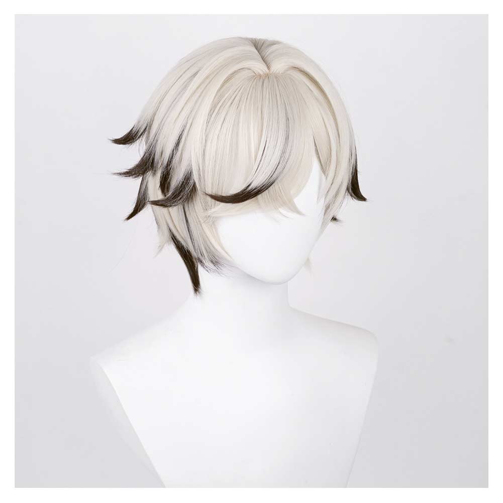 Honkai: Star Rail Arlan Cosplay Wig Heat Resistant Synthetic Hair Carnival Halloween Party Props