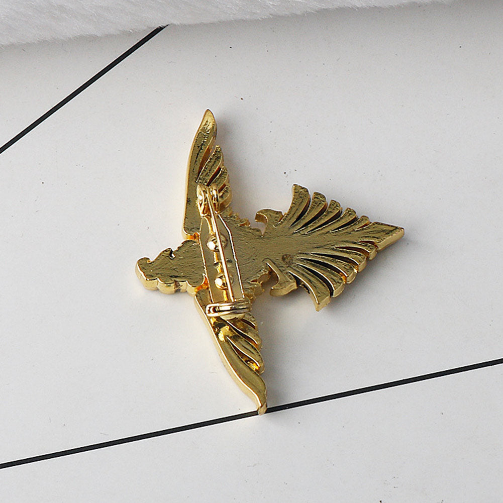 Final Fantasy Type-0 Brooch Suzaku flag metal Pin Totem Brooch Fan Collectable Badge