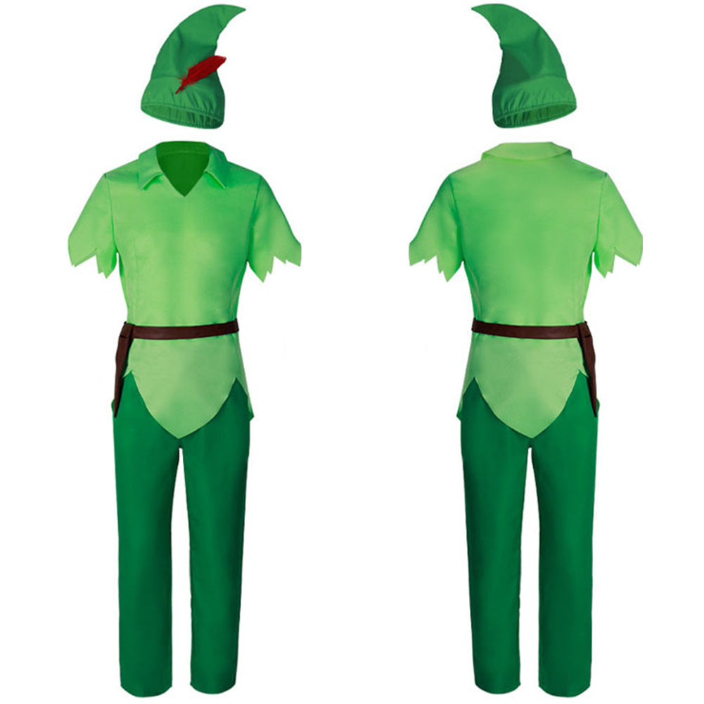 Peter Pan Adult Cosplay Costume Outfits Halloween Carnival Party Disguise Suit