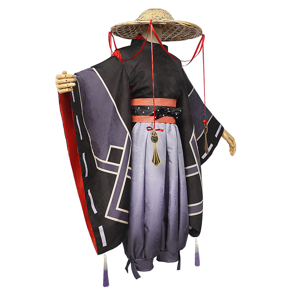 Genshin Impact Wanderer Scaramouche Cosplay Costume Halloween Carnival Party Outfits