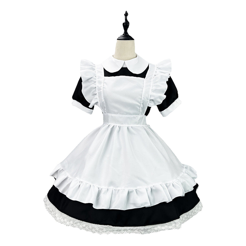 K-ON Akiyama Mio Maid Costum Cosplay Halloween Carnival Party Outfits