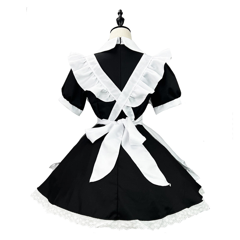 K-ON Akiyama Mio Maid Costum Cosplay Halloween Carnival Party Outfits