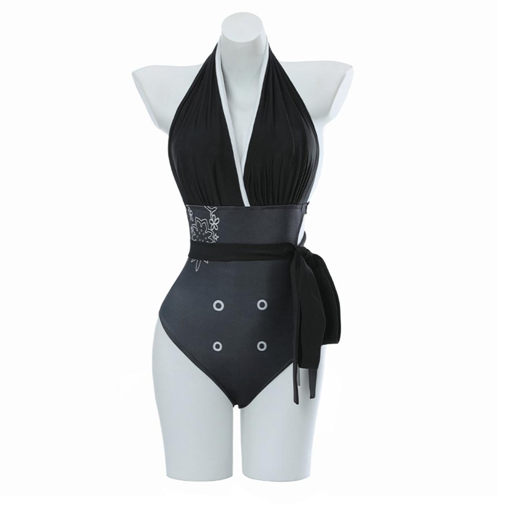 NieR:Automata YoRHa No.2 Type B Swimsuit Cosplay Costume Halloween Carnival Party Disguise Suit