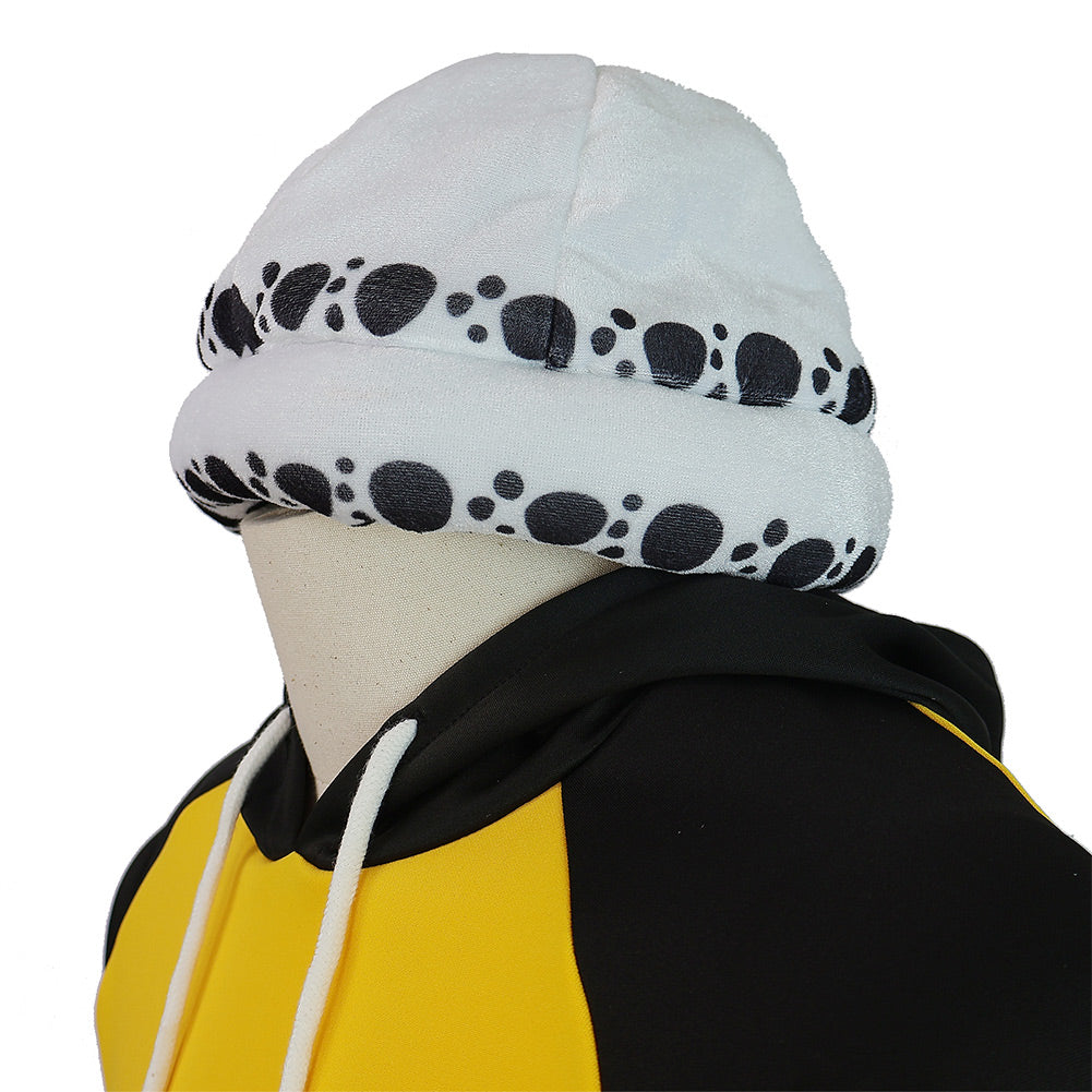 Trafalgar D. Water Law Costume One Piece Cosplay Halloween Carnival Party Outfits