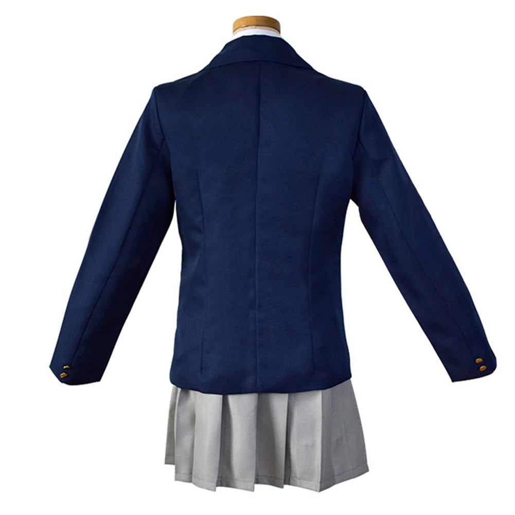 Mio Akiyama School Uniform K-ON! Cosplay Costume Halloween Carnival Party Outfits