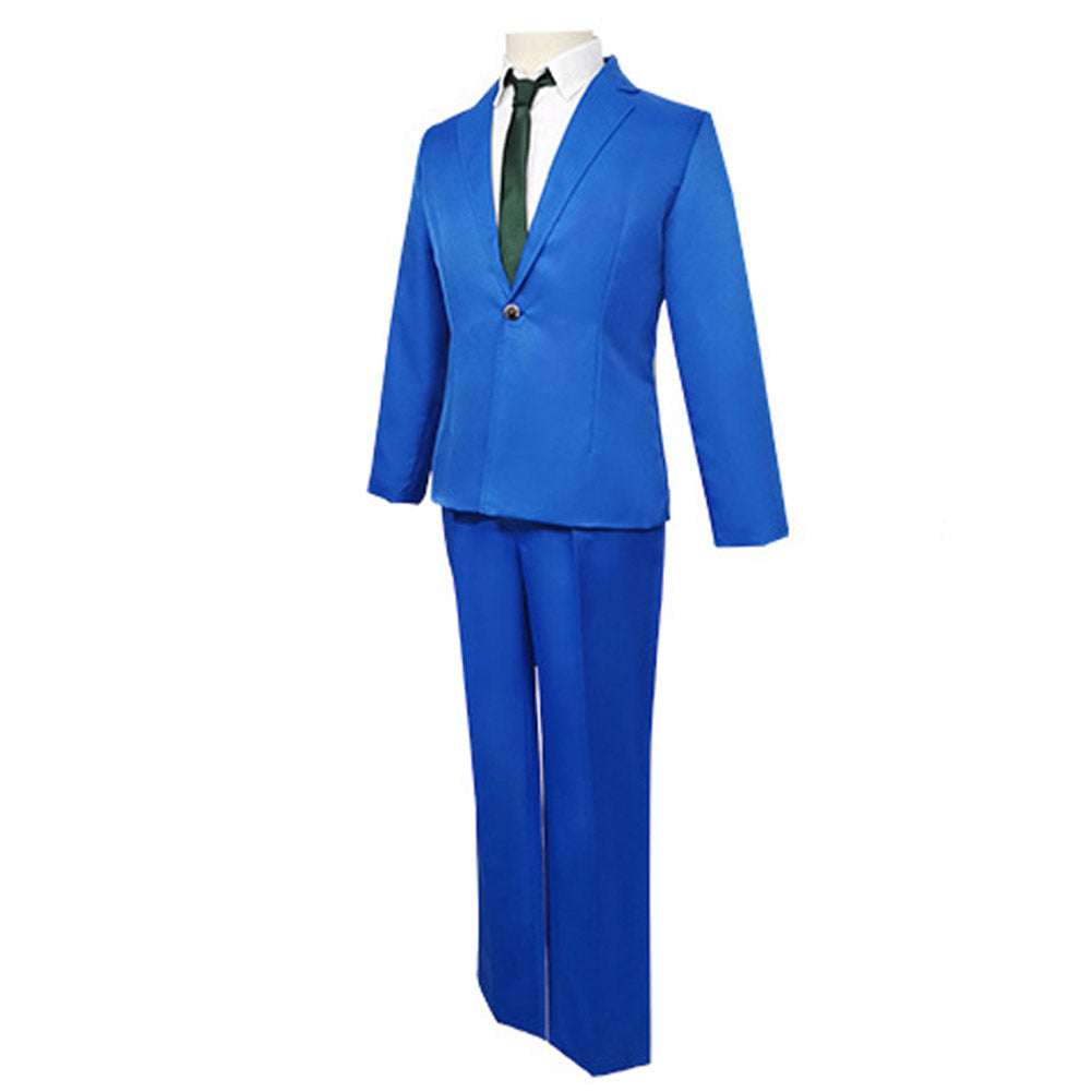 Detective Conan Shinichi Kudo Uniform Cosplay Costume Halloween Carnival Party Outfits