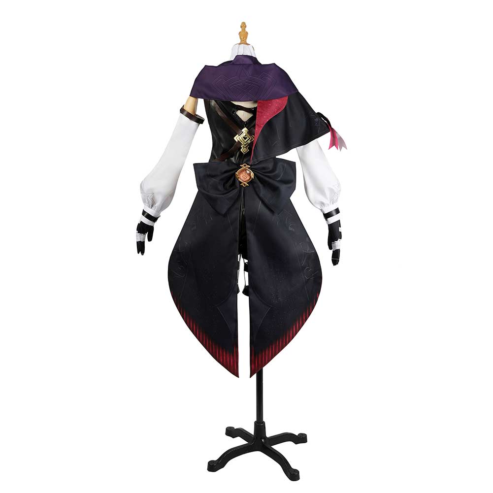 Genshin Impact Lyney Cosplay Costume Outfits Halloween Carnival Suit