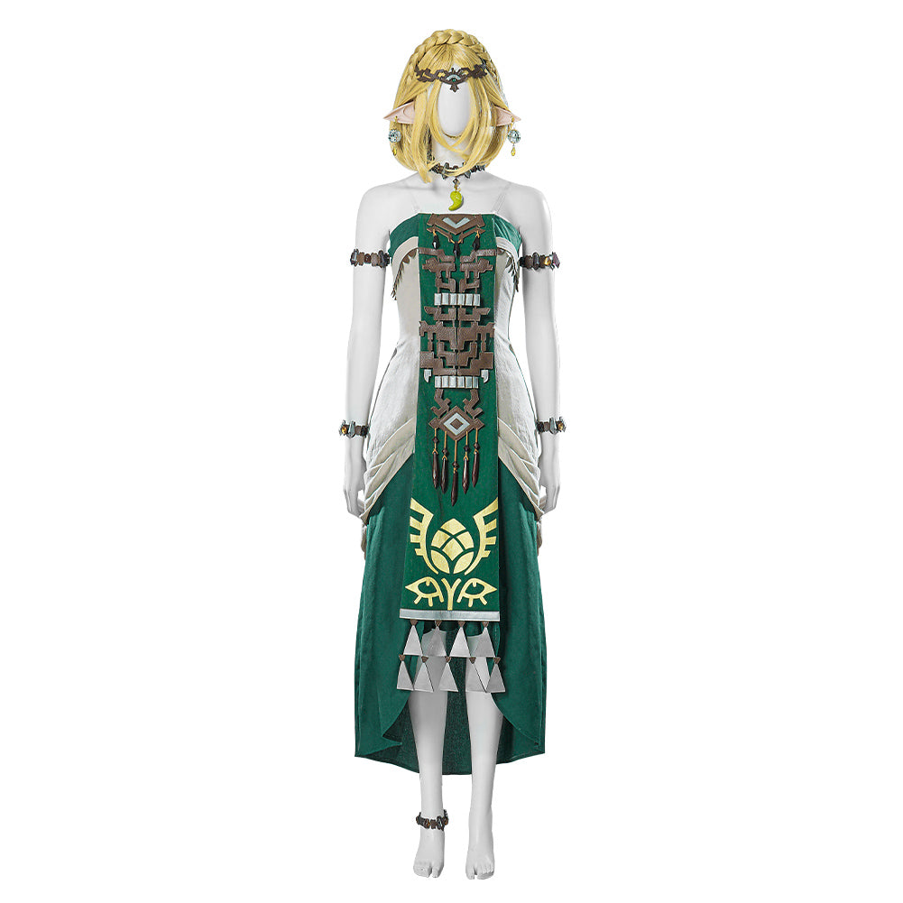 The Legend of Zelda Princess Cosplay Costume Halloween Carnival Party Outfits