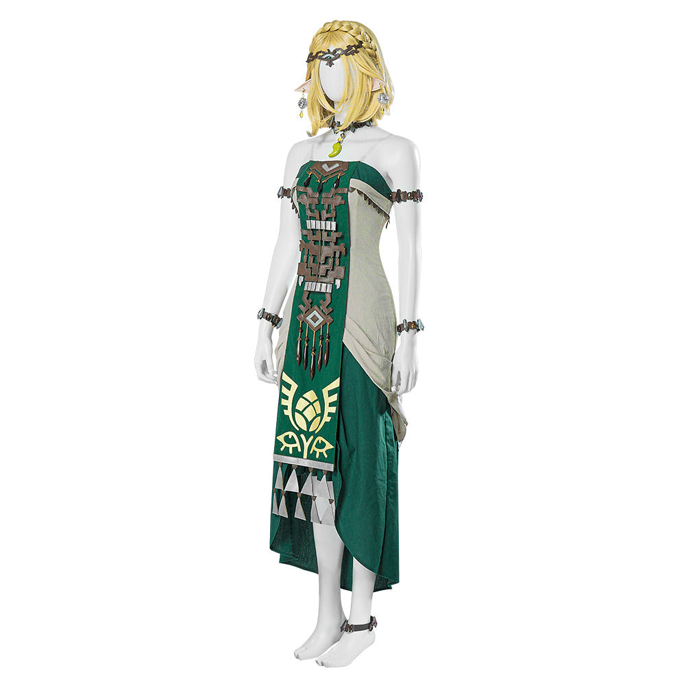 The Legend of Zelda Princess Cosplay Costume Halloween Carnival Party Outfits