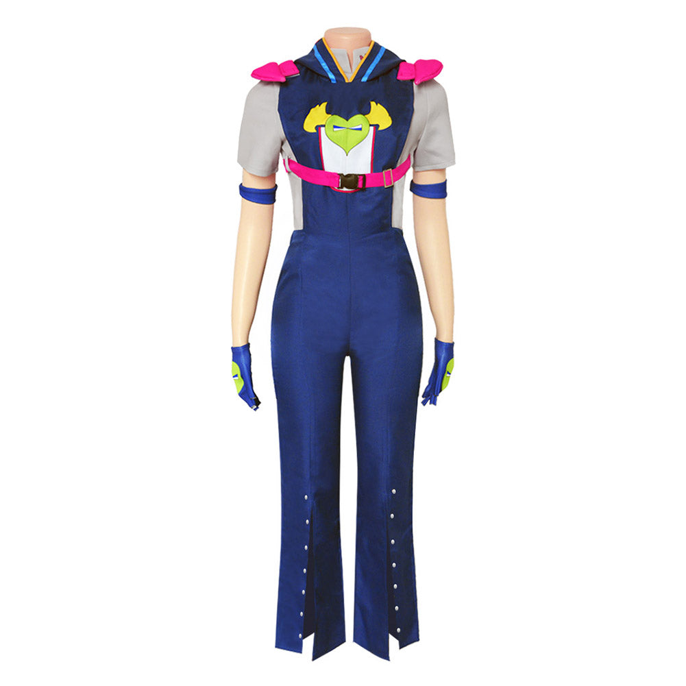 JoJo‘s Bizarre Adventure Jodio Joestar Cosplay Costume Outfits Halloween Carnival Suit