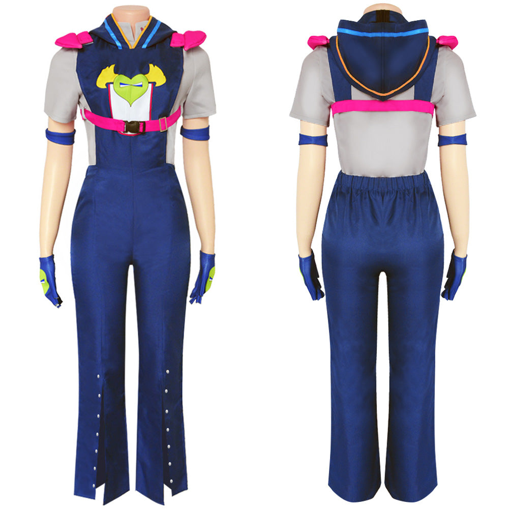 JoJo‘s Bizarre Adventure Jodio Joestar Cosplay Costume Outfits Halloween Carnival Suit