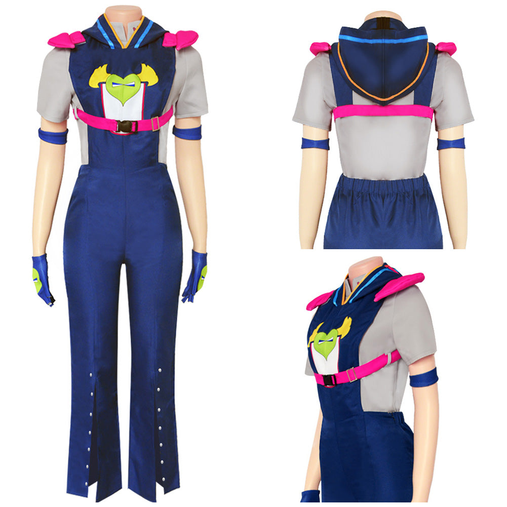 JoJo‘s Bizarre Adventure Jodio Joestar Cosplay Costume Outfits Halloween Carnival Suit