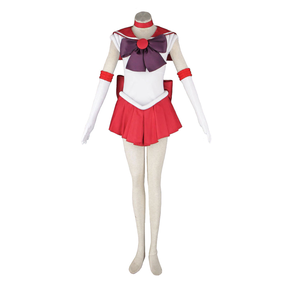 Sailor Moon Hino Rei Cosplay Costume Women Dress Outfits Halloween Carnival Party Suit