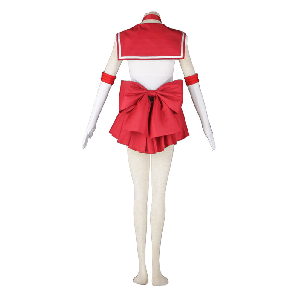 Sailor Moon Hino Rei Cosplay Costume Women Dress Outfits Halloween Carnival Party Suit