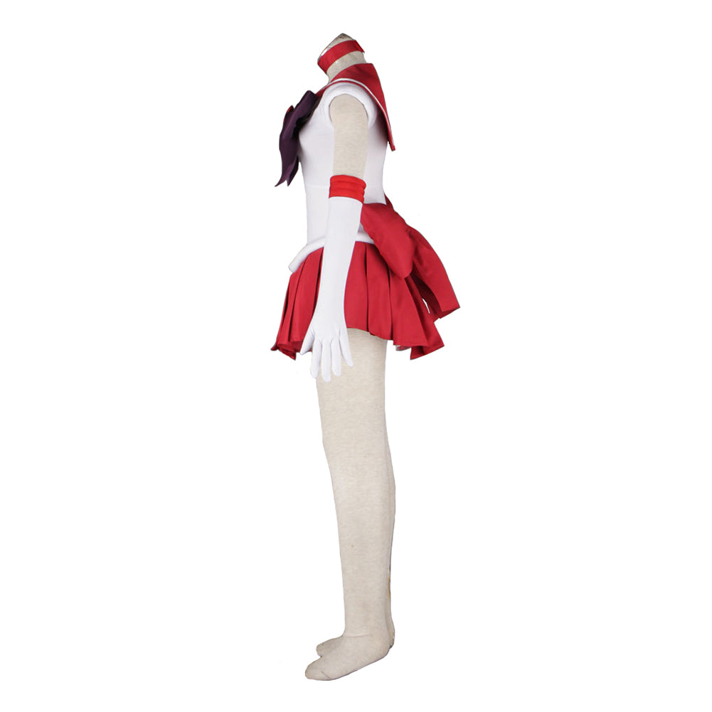 Sailor Moon Hino Rei Cosplay Costume Women Dress Outfits Halloween Carnival Party Suit