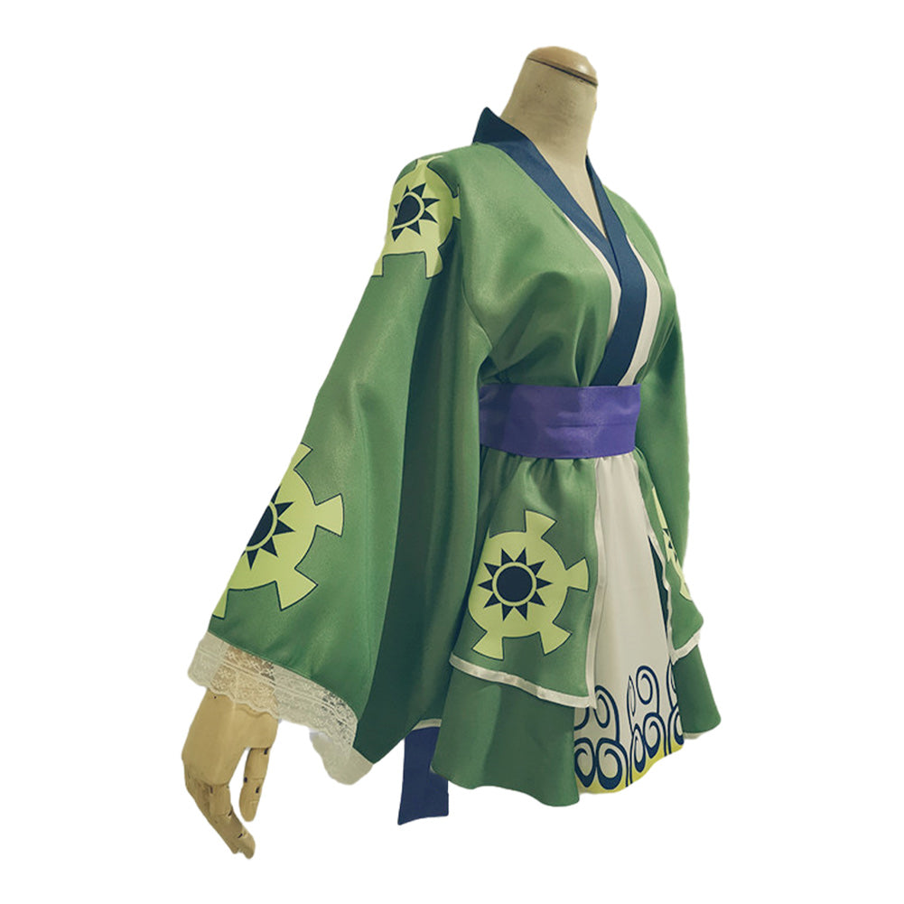 One Piece Roronoa Zoro Lolita Dress Crossplay Cosplay Kimono