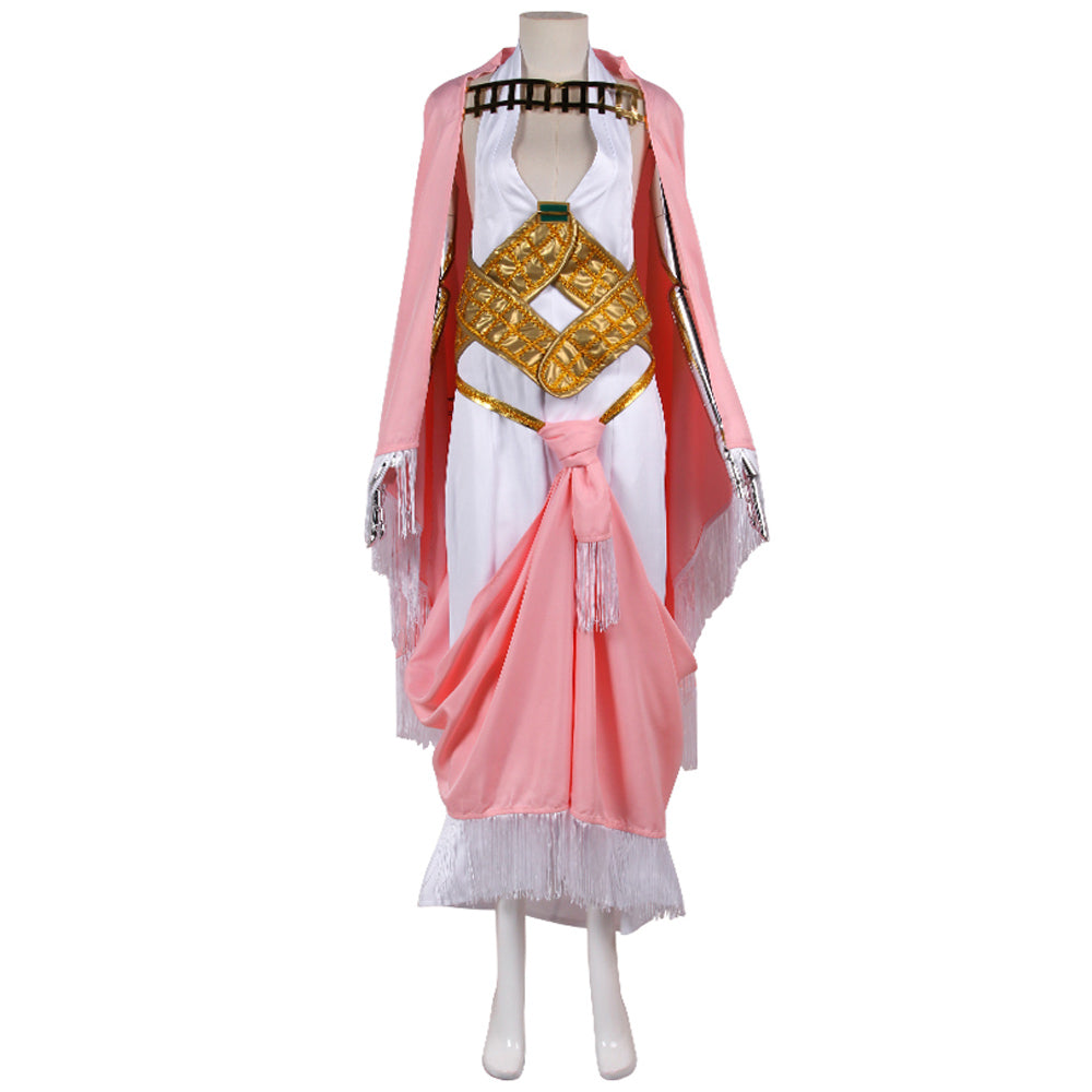 One Piece Nefeltari Vivi/Miss Wednesday Cosplay Costume Outfits Halloween Carnival Party Suit