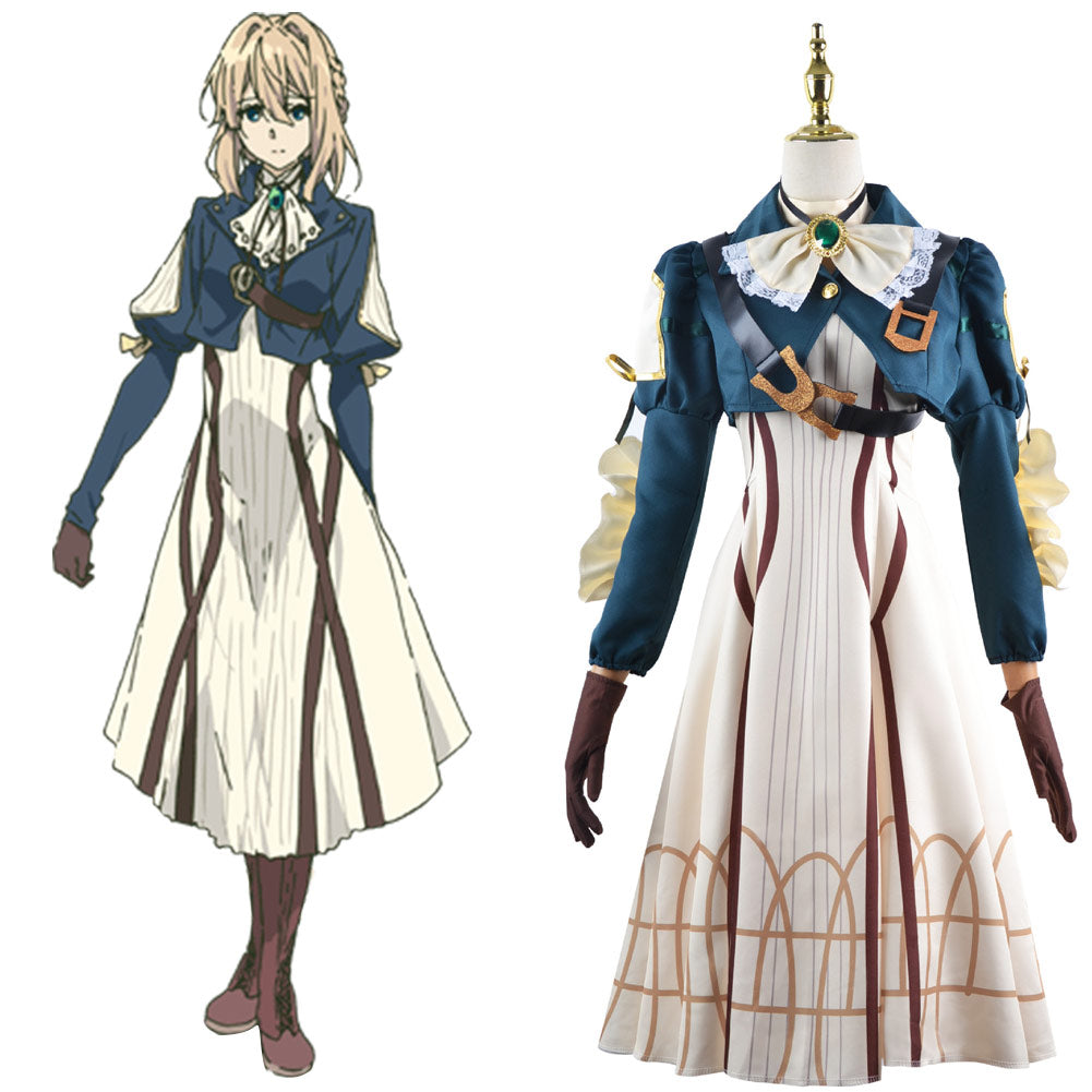 Violet Evergarden Violet Evergarden Cosplay Costume Outfits Halloween Carnival Suit