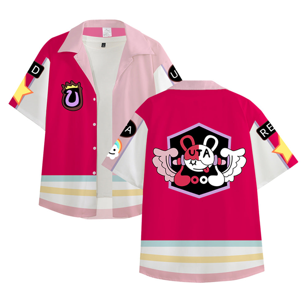 One Piece UTA Summer T-Shirt Cosplay Outfits Halloween Carnival Suit