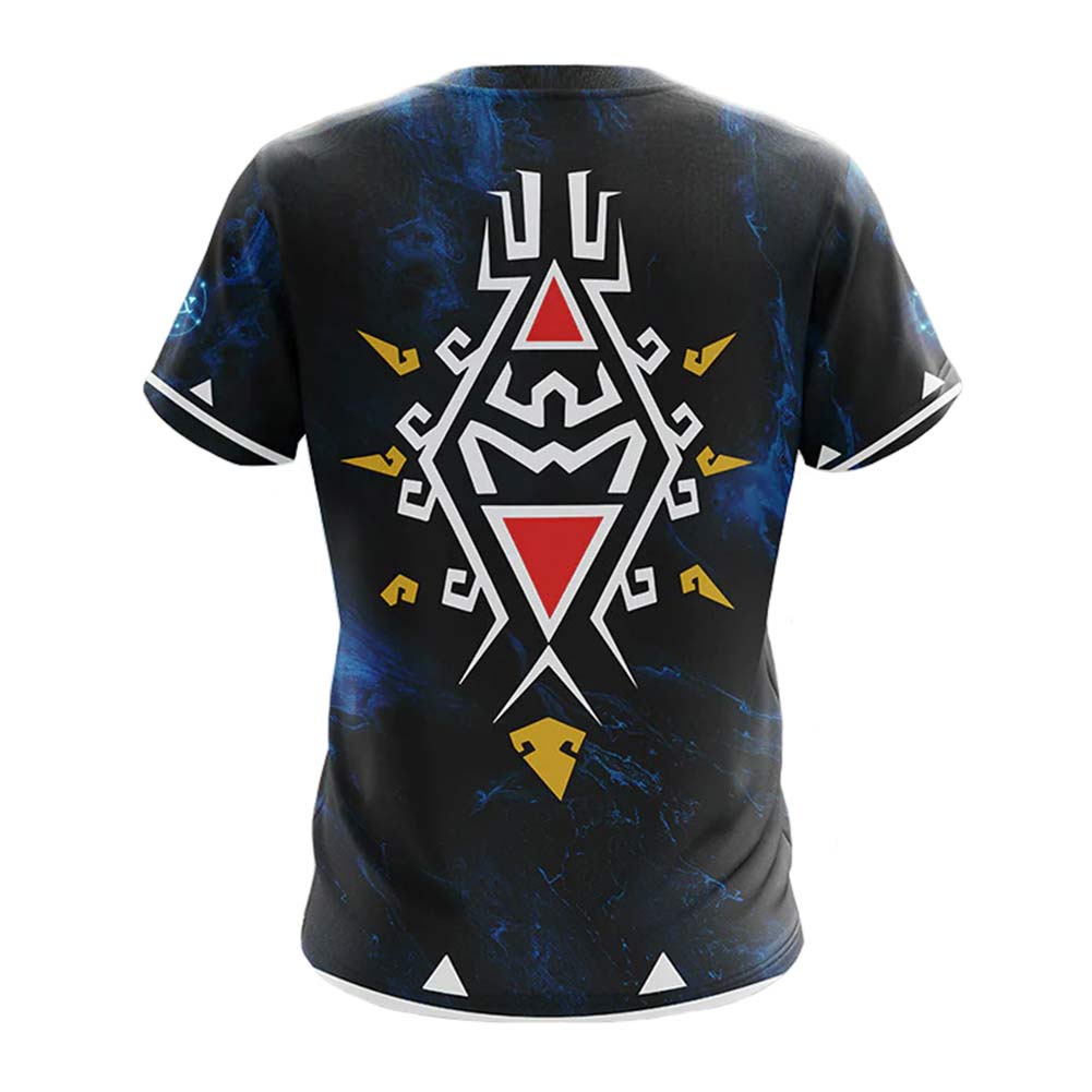 The Legend of Zelda Link T-shirt Men Women Sheikah Slate 3D Print Short Sleeve Shirt