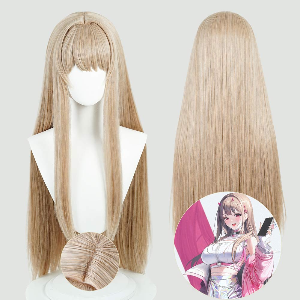 NIKKE Goddess Of Victory Viper Cosplay Wig Heat Resistant Synthetic Hair Carnival Halloween Party Props