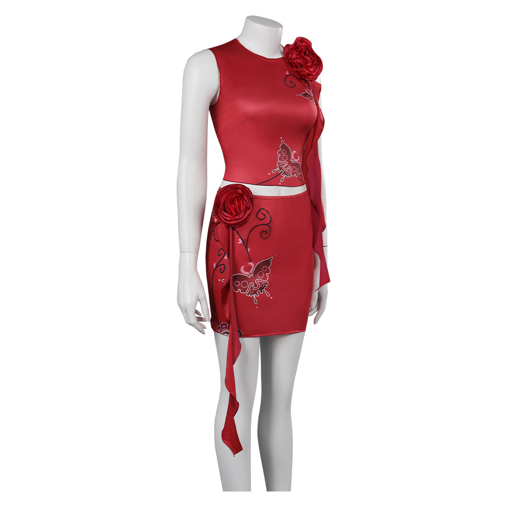 Resident Evil 4 Ada Wong Cosplay Costume Outfits Halloween Carnival Party Adult Disguise Suit