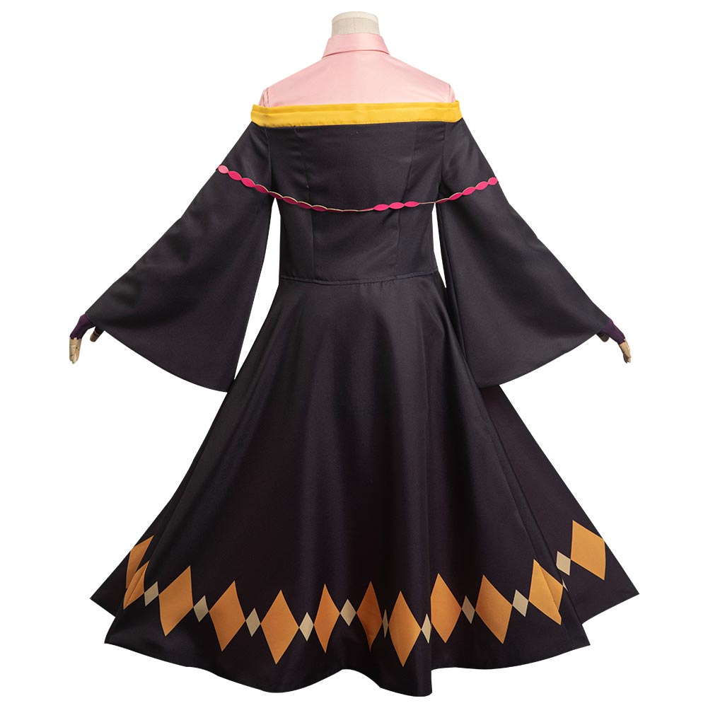 Kono Subarashii Sekai ni Bakuen wo Megumin Cosplay Costume Outfits Halloween Carnival Party Suit