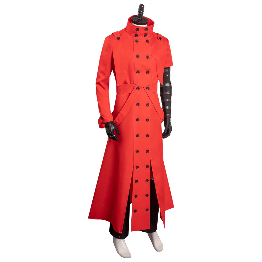 TRIGUN Vash the Stampede Cosplay Costume Outfits Halloween Carnival Party Disguise Suit