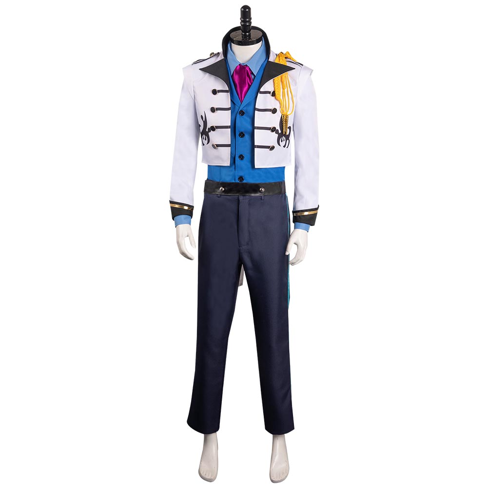 Hans Prince Cosplay Costume Outfits Halloween Carnival Party Suit