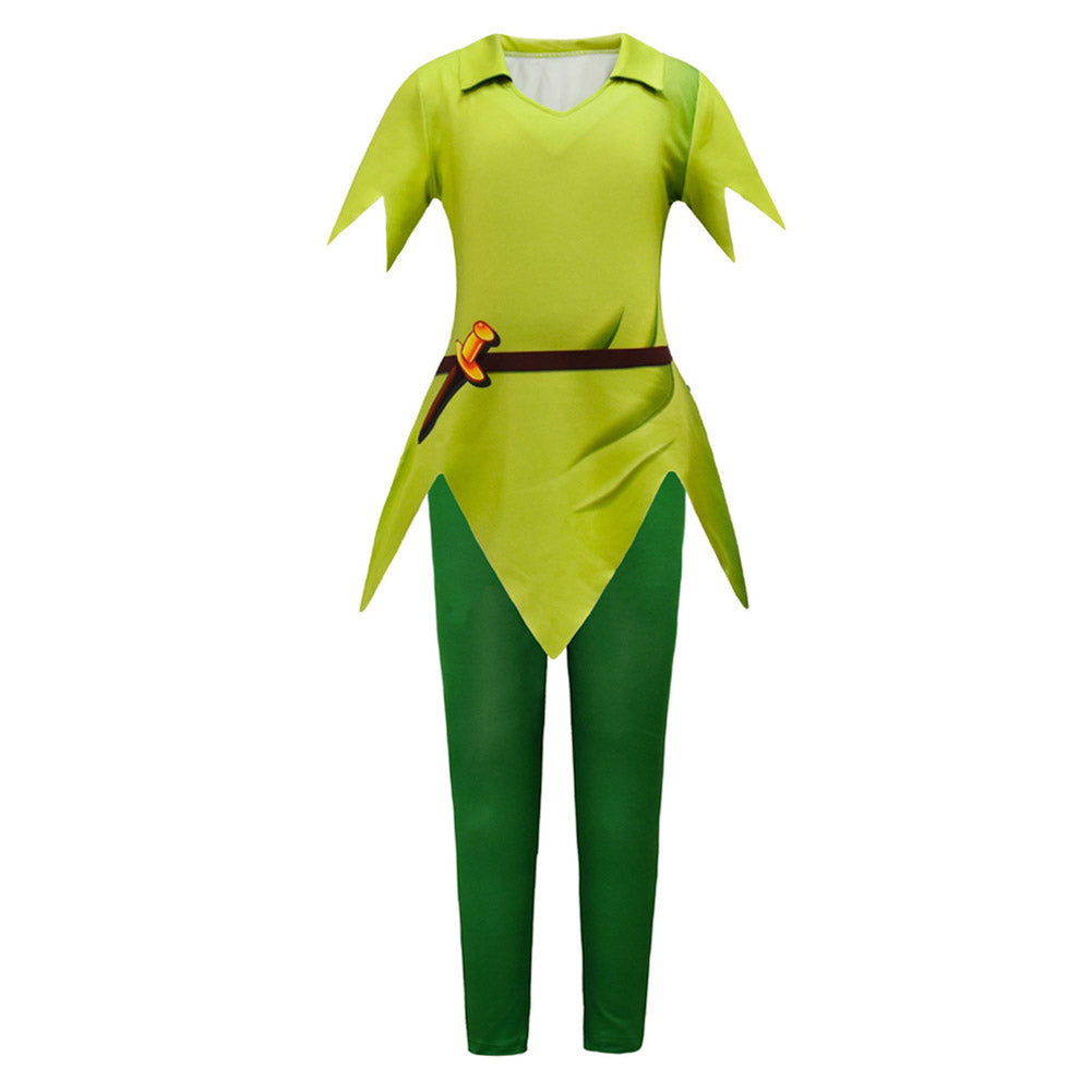 Peter Pan Kids Children Cosplay Costume Outfits Halloween Carnival Party Disguise Suit