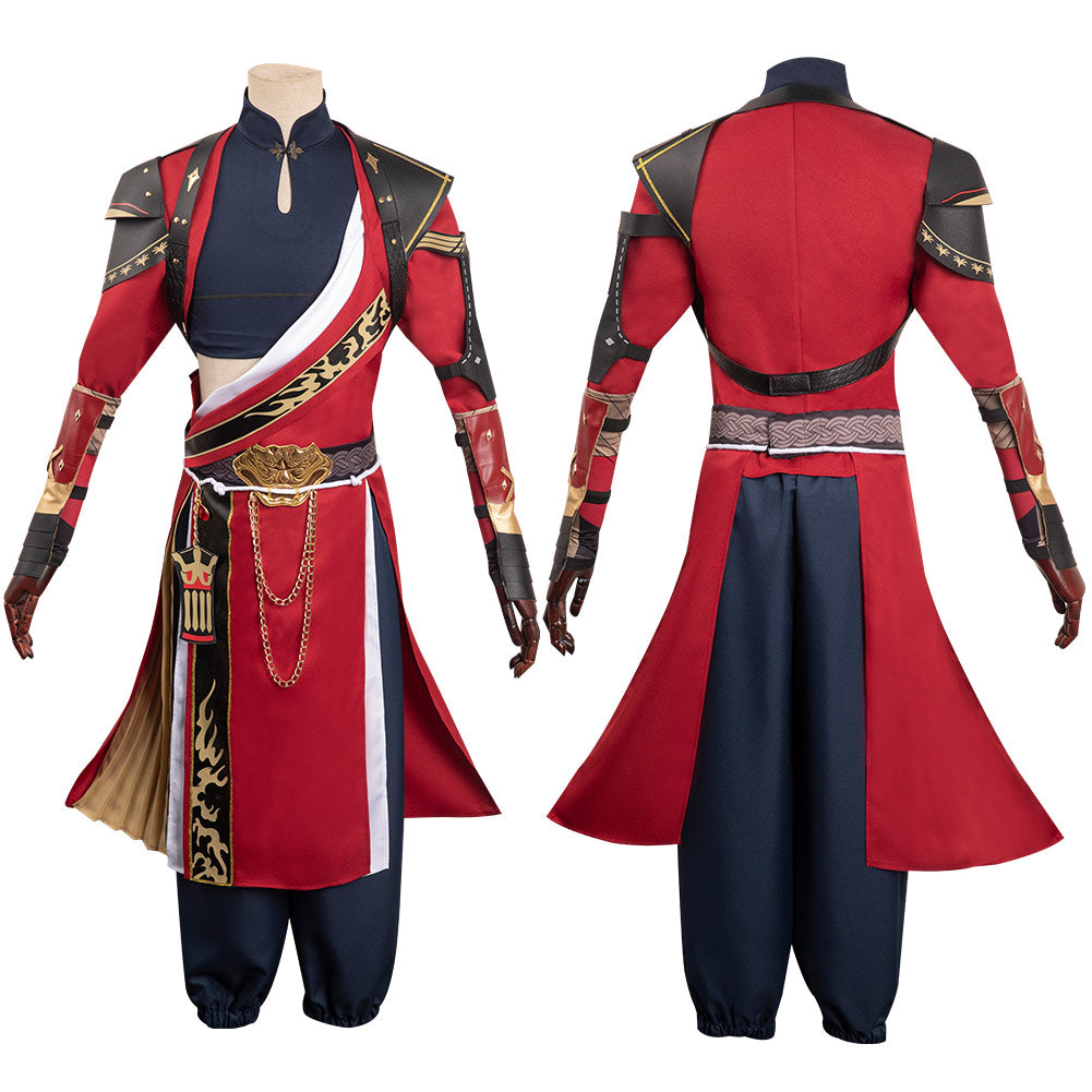 Sun Ce Code Kite Cosplay Costume Vest Shirt Outfits Halloween Carnival Suit