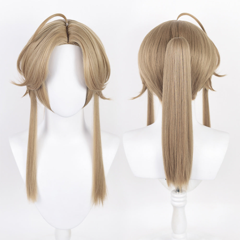 Game Honkai: Star Rail Yanqing Cosplay Wig Heat Resistant Synthetic Hair Carnival Halloween Party Props