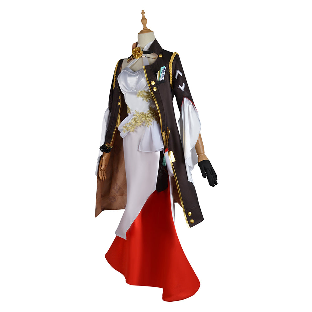 Honkai: Star Rail Himeko Cosplay Adult Costume Outfits Halloween Carnival Party Disguise Suit